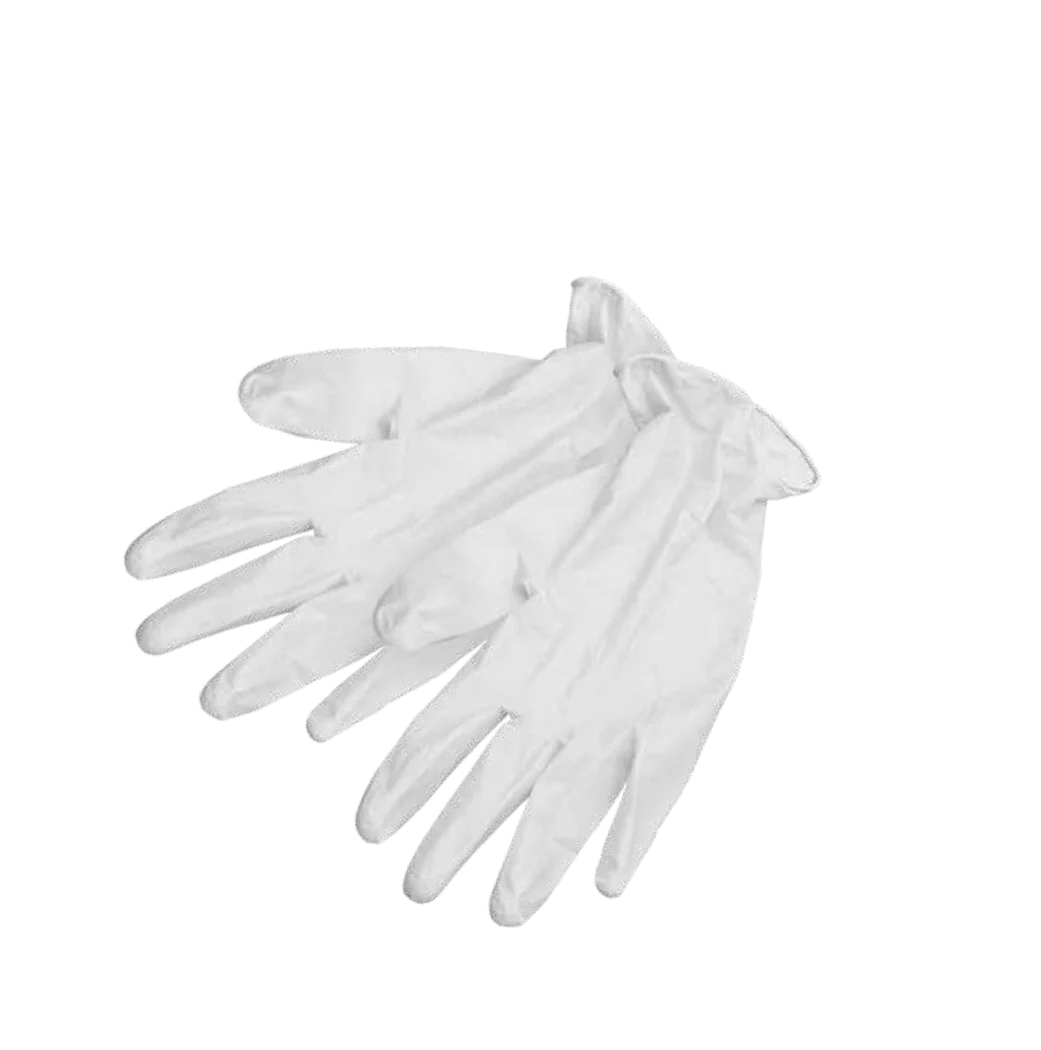 BabylissPro POWDER FREE vinyl gloves, medium. 100 gloves/box. - Image 2