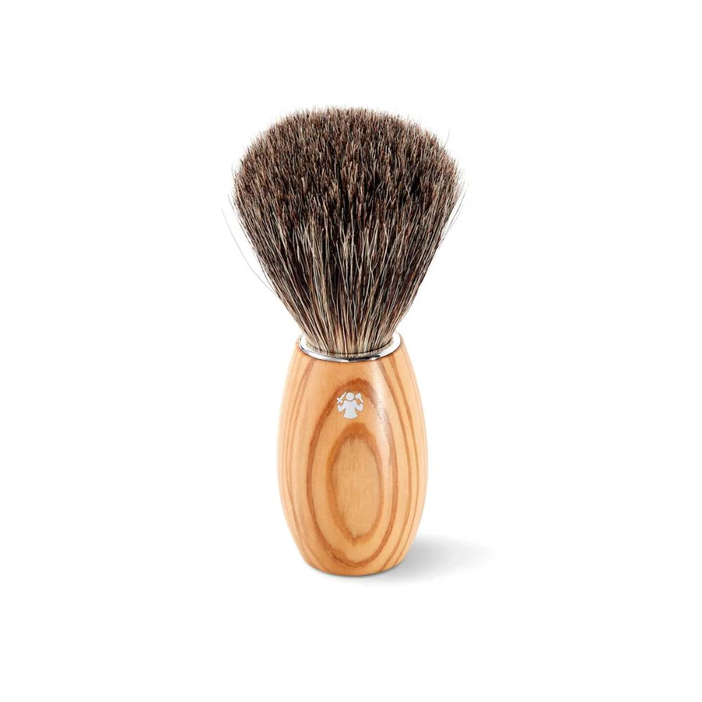 Dovo Olive Wood Shaving Brush - Image 2