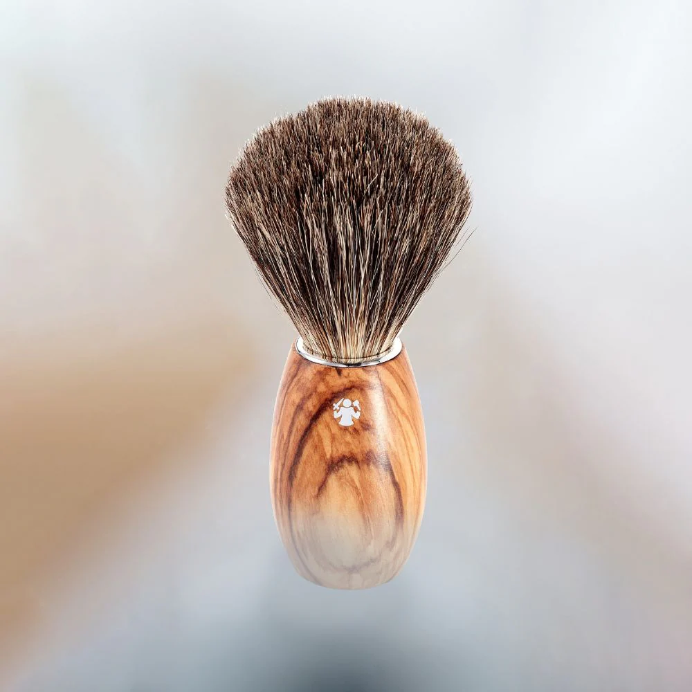 Dovo Olive Wood Shaving Brush - Image 6
