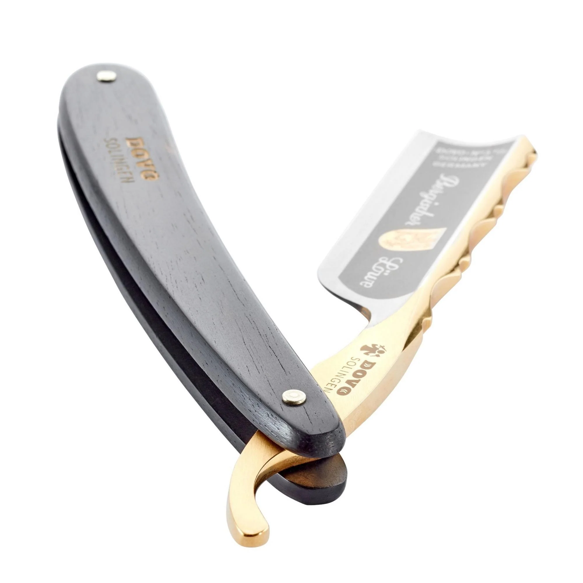 Dovo Straight Razor, Ebony,6/8 - Image 2