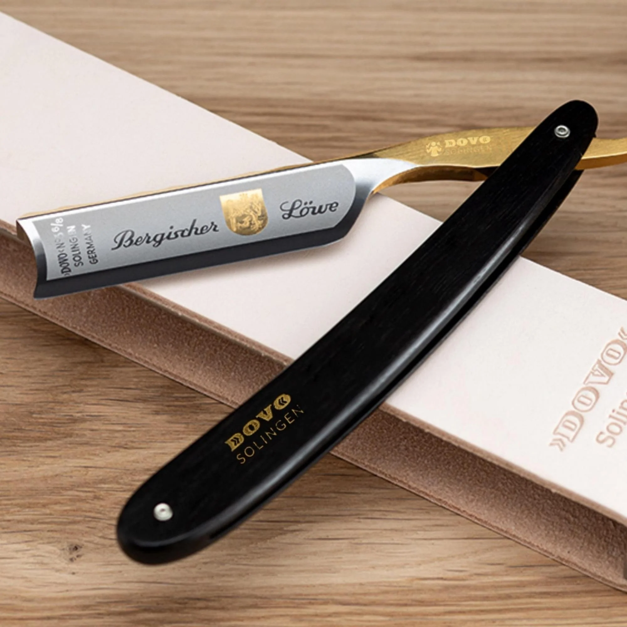 Dovo Straight Razor, Ebony,6/8 - Image 5