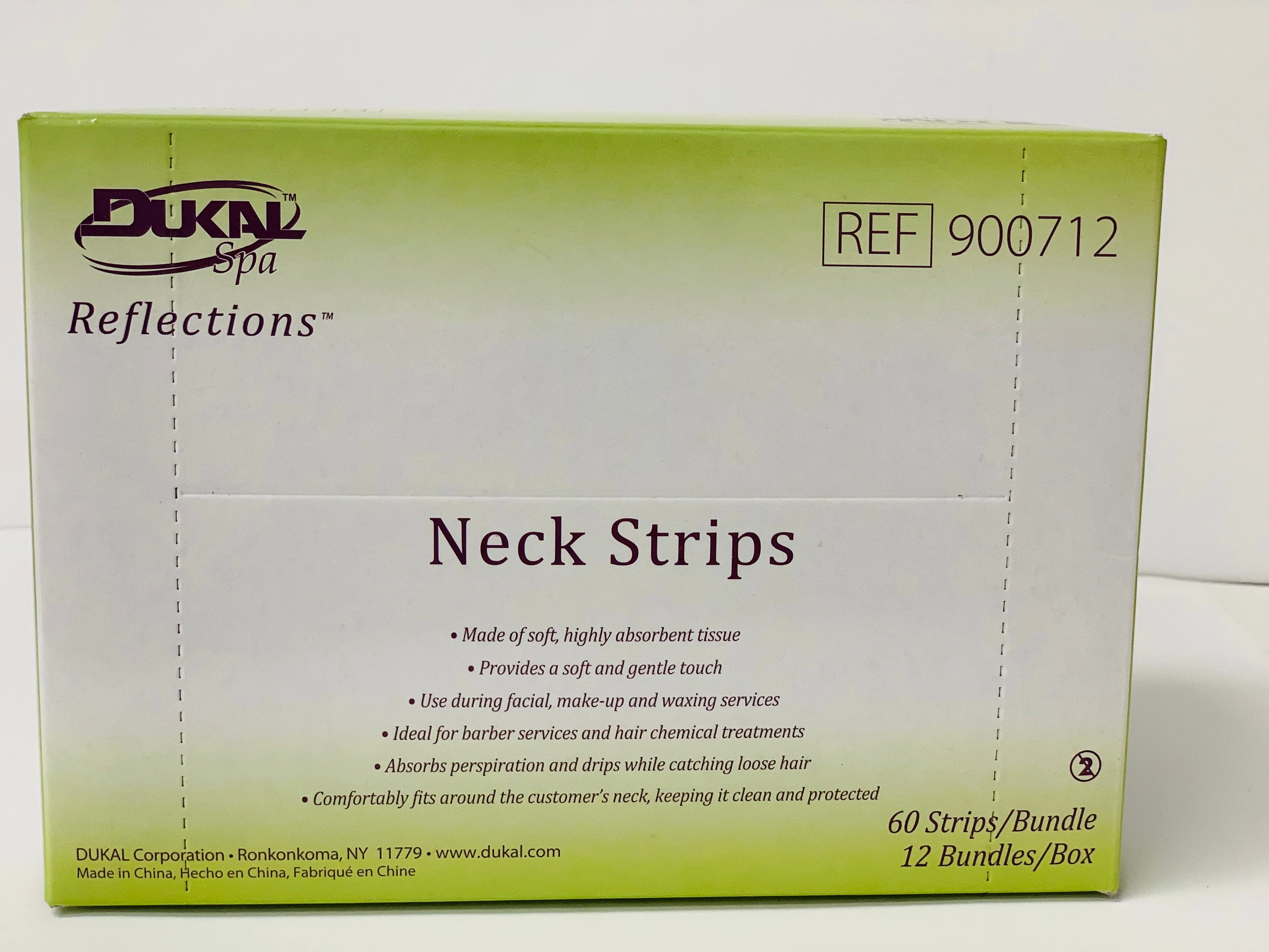 Dukal Neck Strips - 60 Strips/Bundle, 12 Bundles Per Box and 4Boxes in Case - Image 3