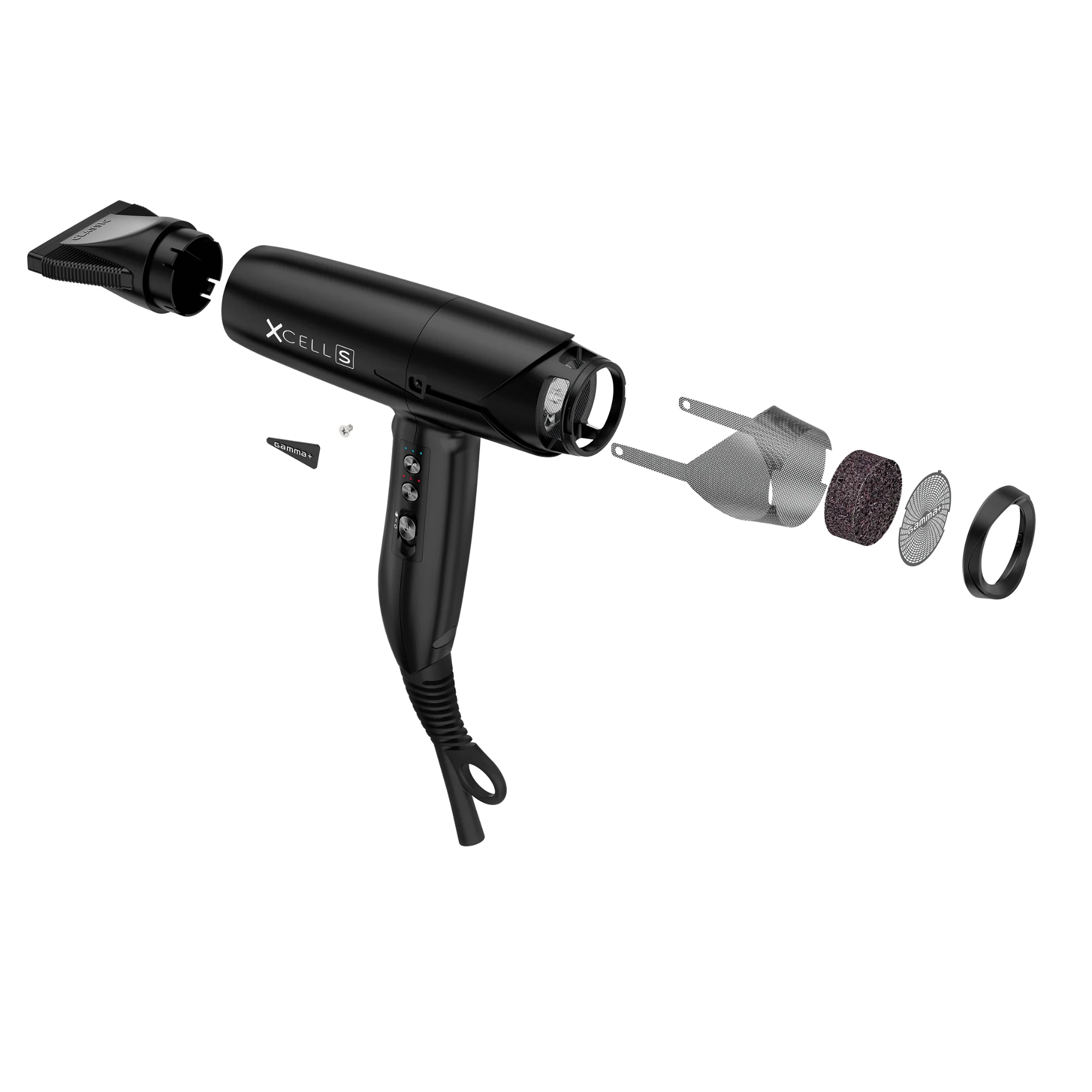 Gamma+ XCell Dryer Matte Black - Image 5