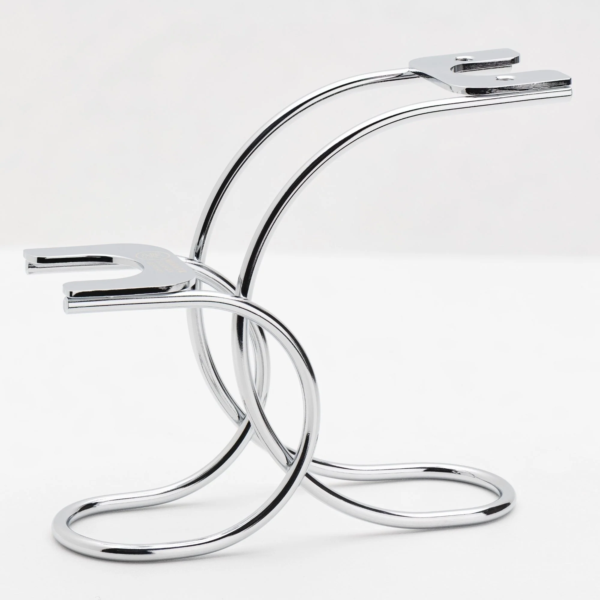Merkur Stand (Empty) - For Safety Razor & Shaving Brush, Chrome