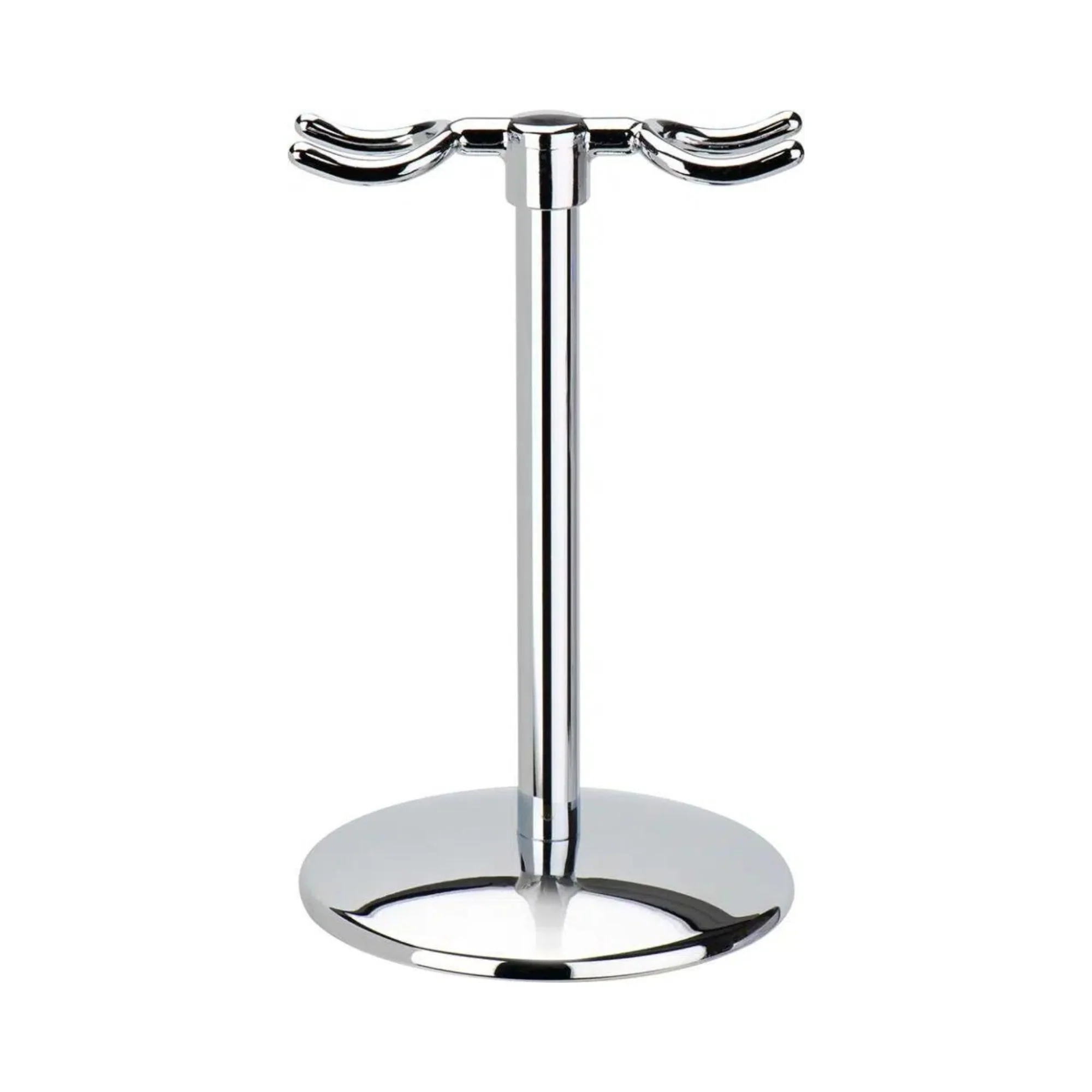 Merkur 4781 – Stand for Future Razor and Brush, Bright Chrome Finish