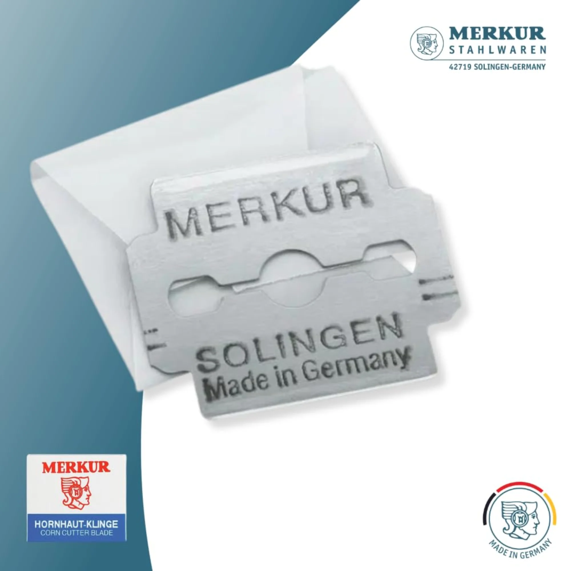 Merkur 920 Corn/Callus Razor Blades - Image 3