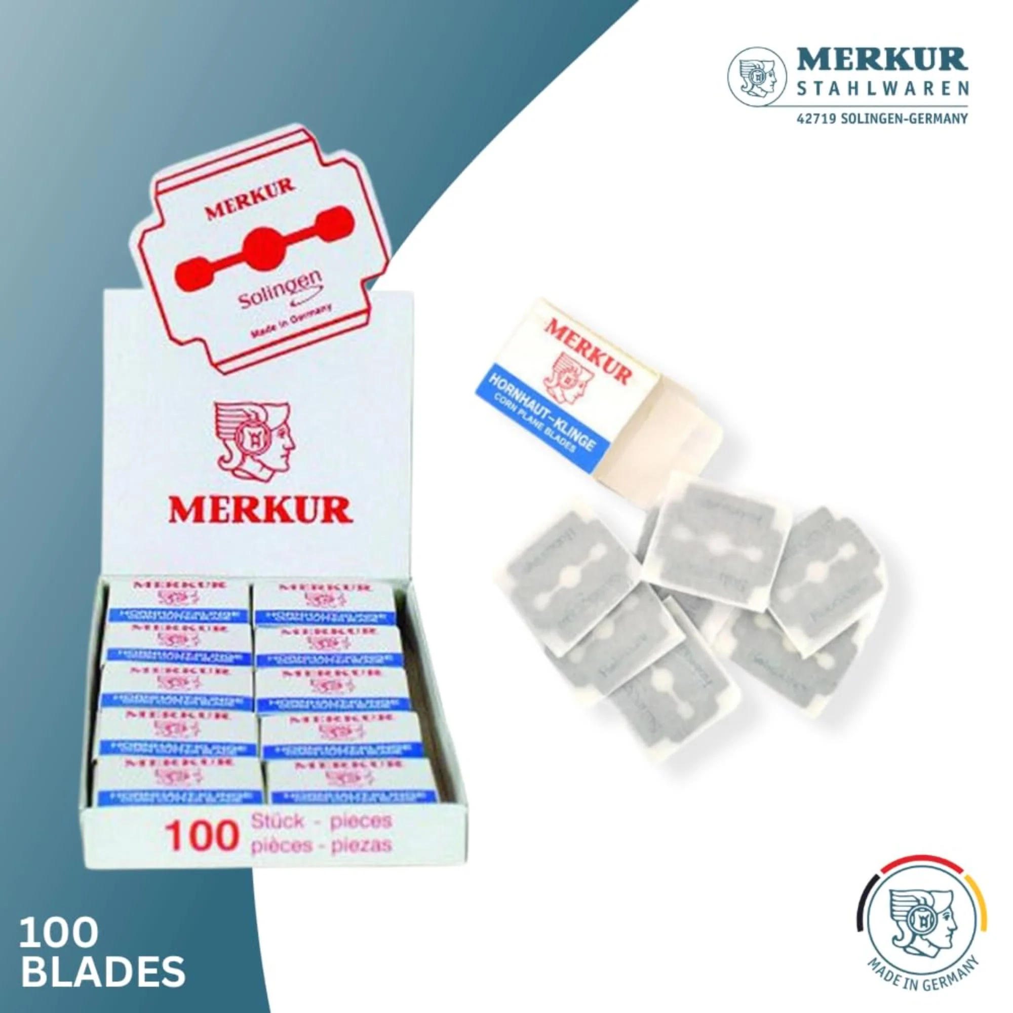Merkur 920 Corn/Callus Razor Blades - Image 5