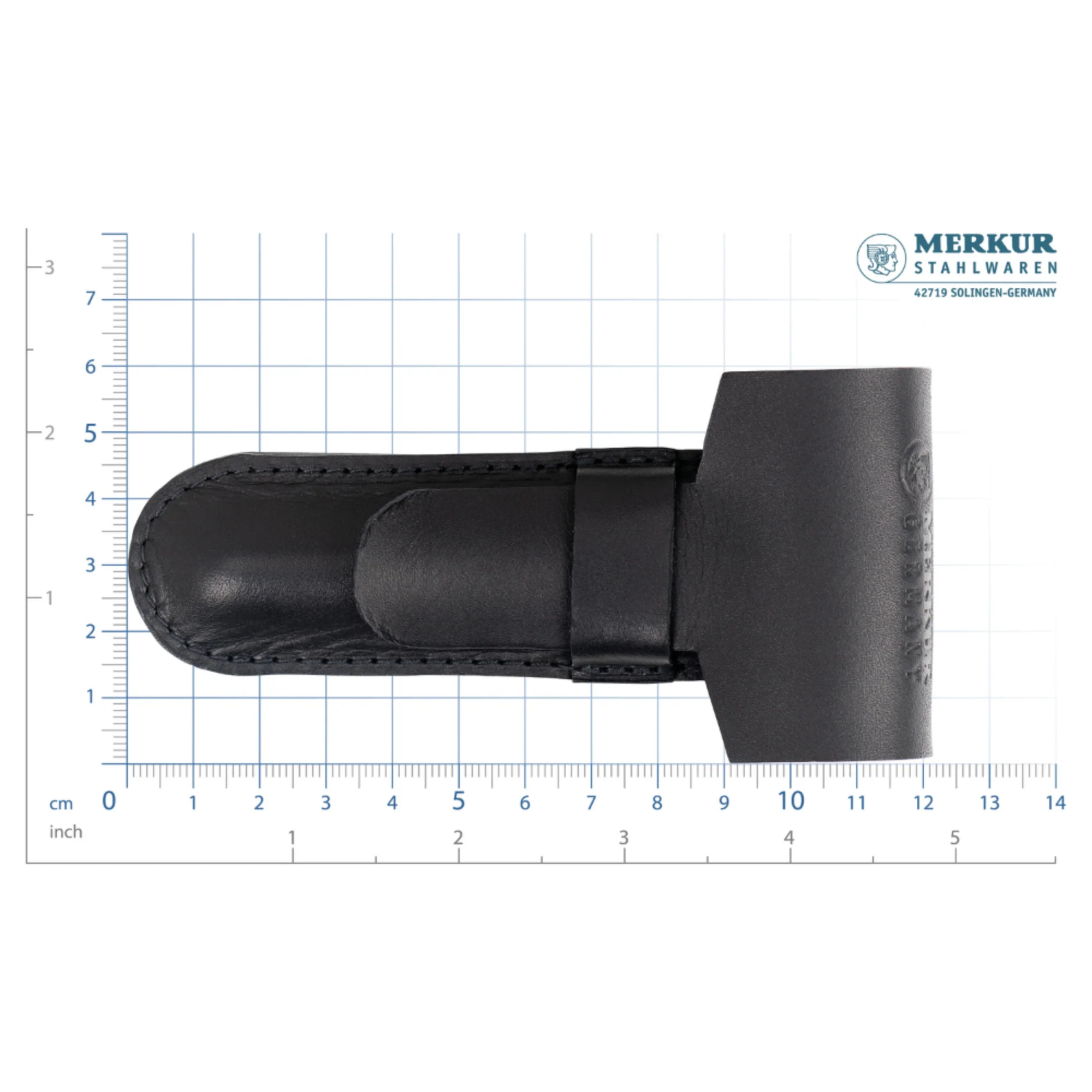 Merkur Leather Case for all Items except 24001, Cowhide, Black - Image 5