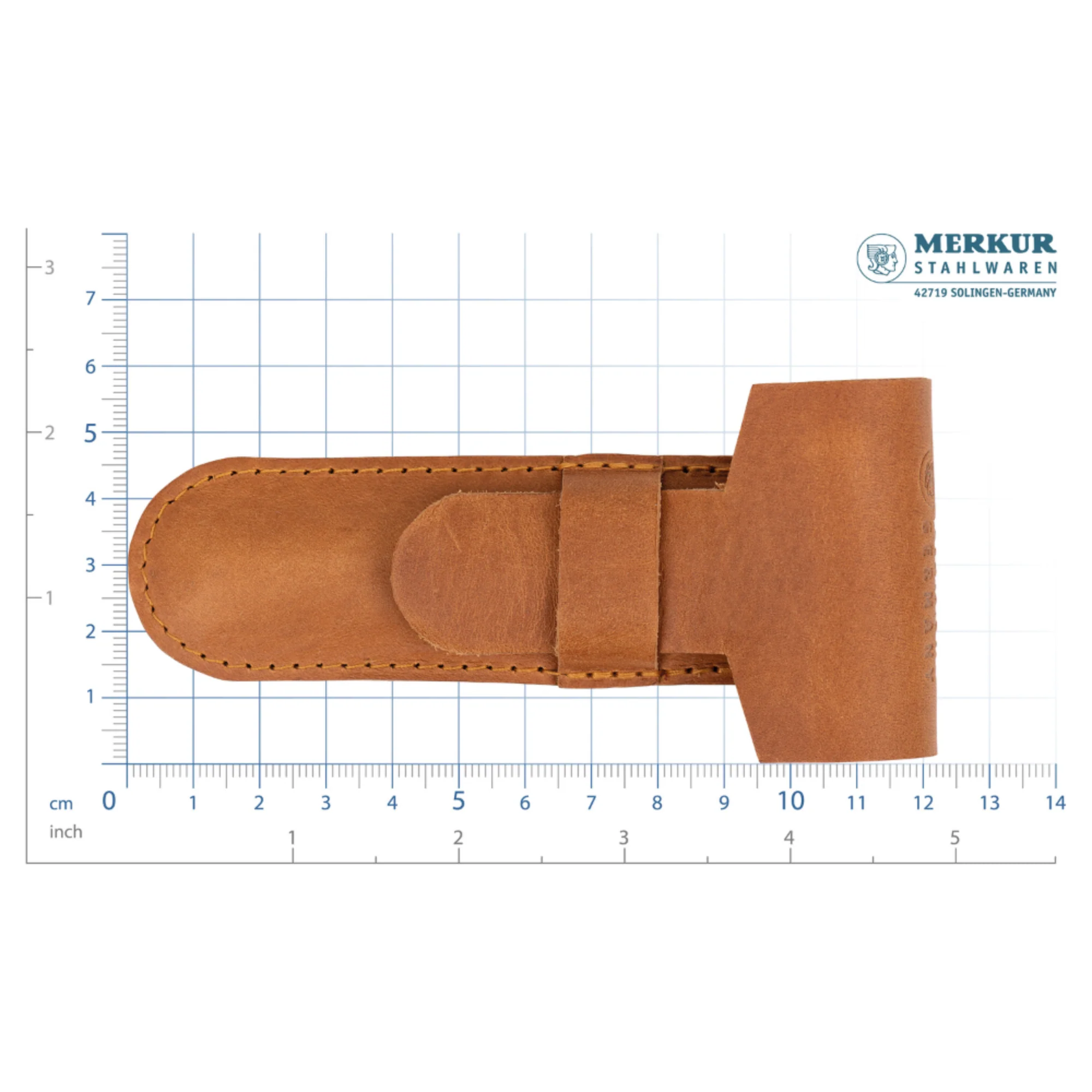 Merkur Leather Case for all Items except 24001, Cowhide, Brown - Image 5