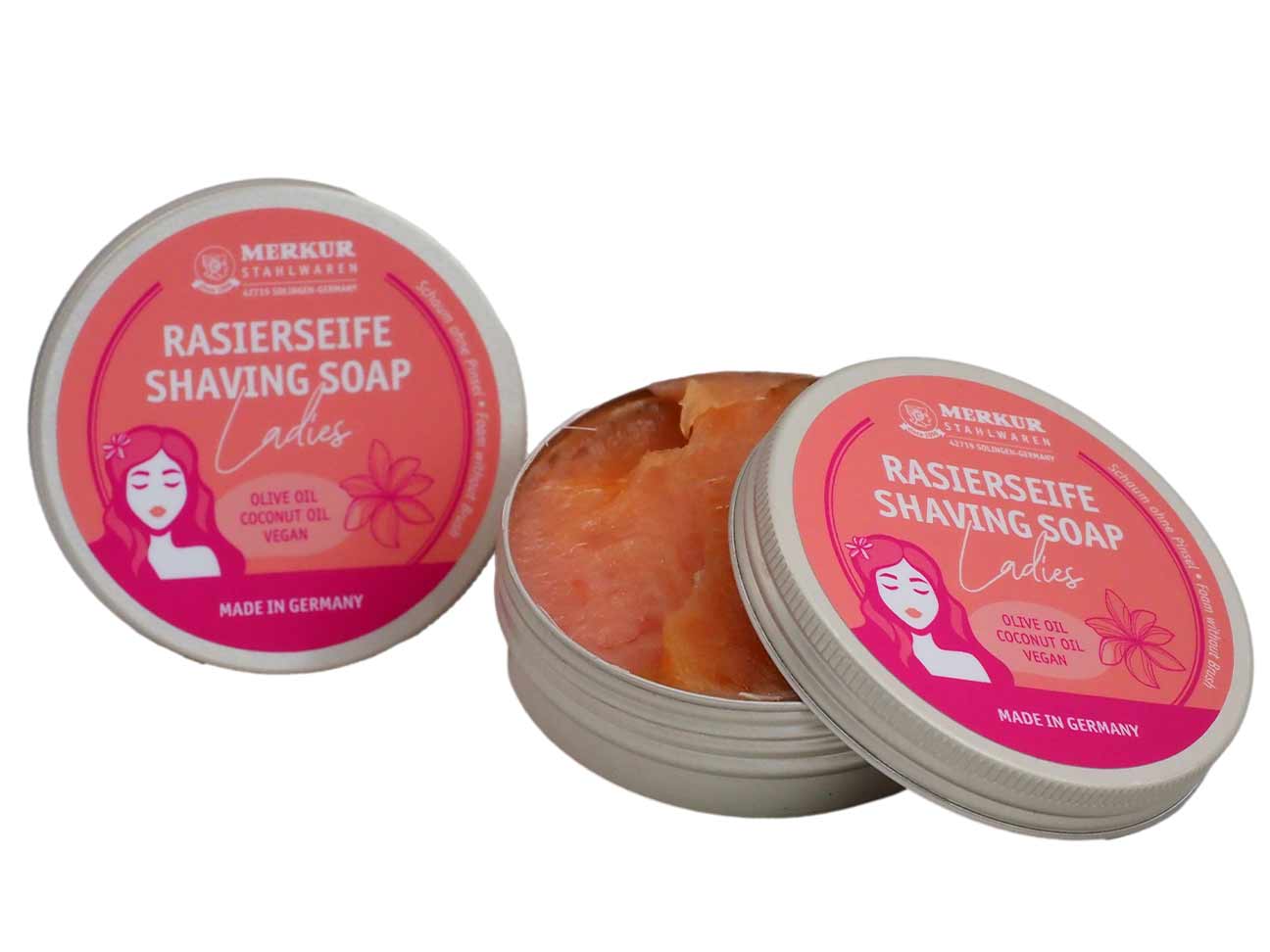 Merkur Shaving Soap - Creme LADIES, 100gr - Image 3
