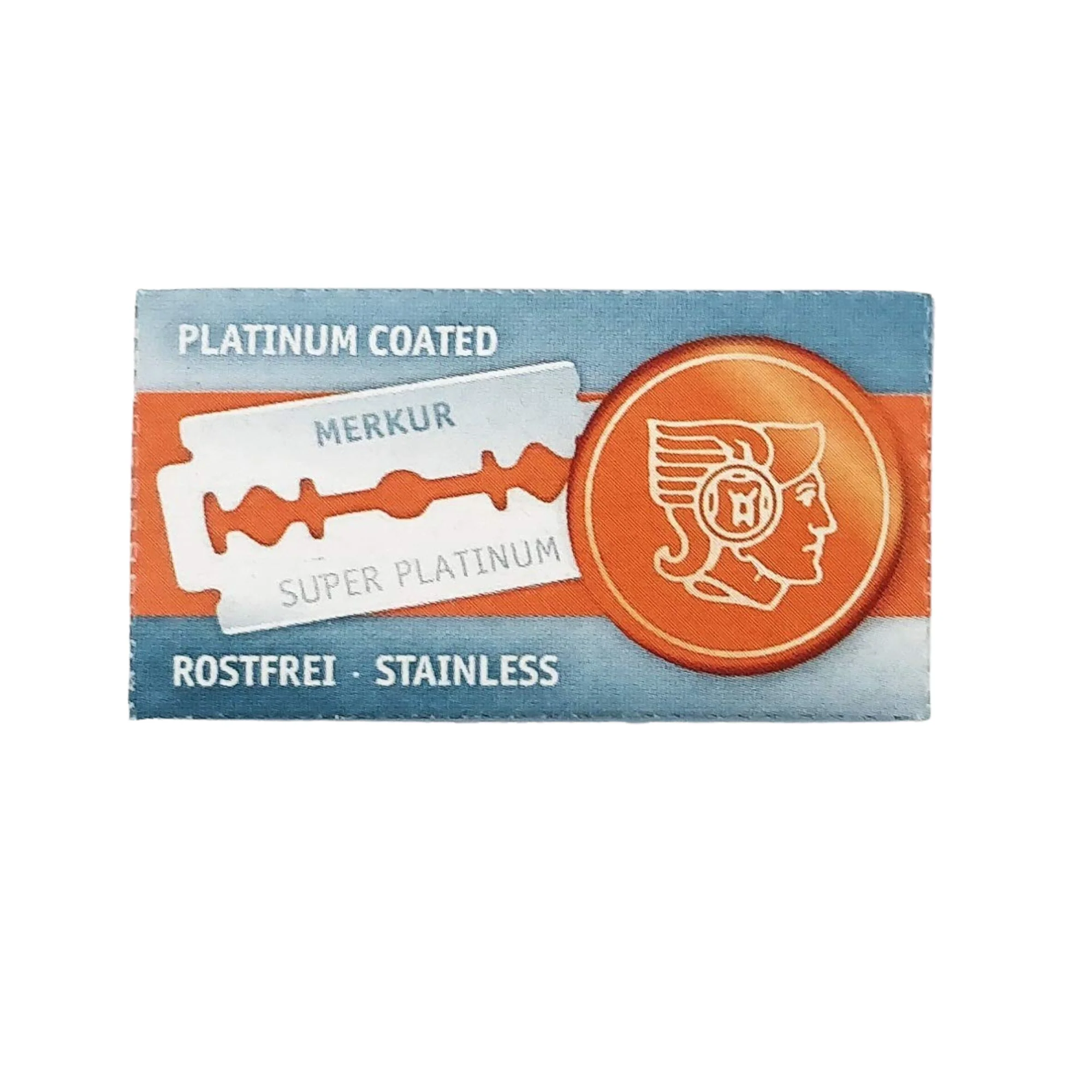 Merkur Super Platinum Double Edge Safety Razor Blades (Single Pack, 10 Blades/Pack) - Image 4