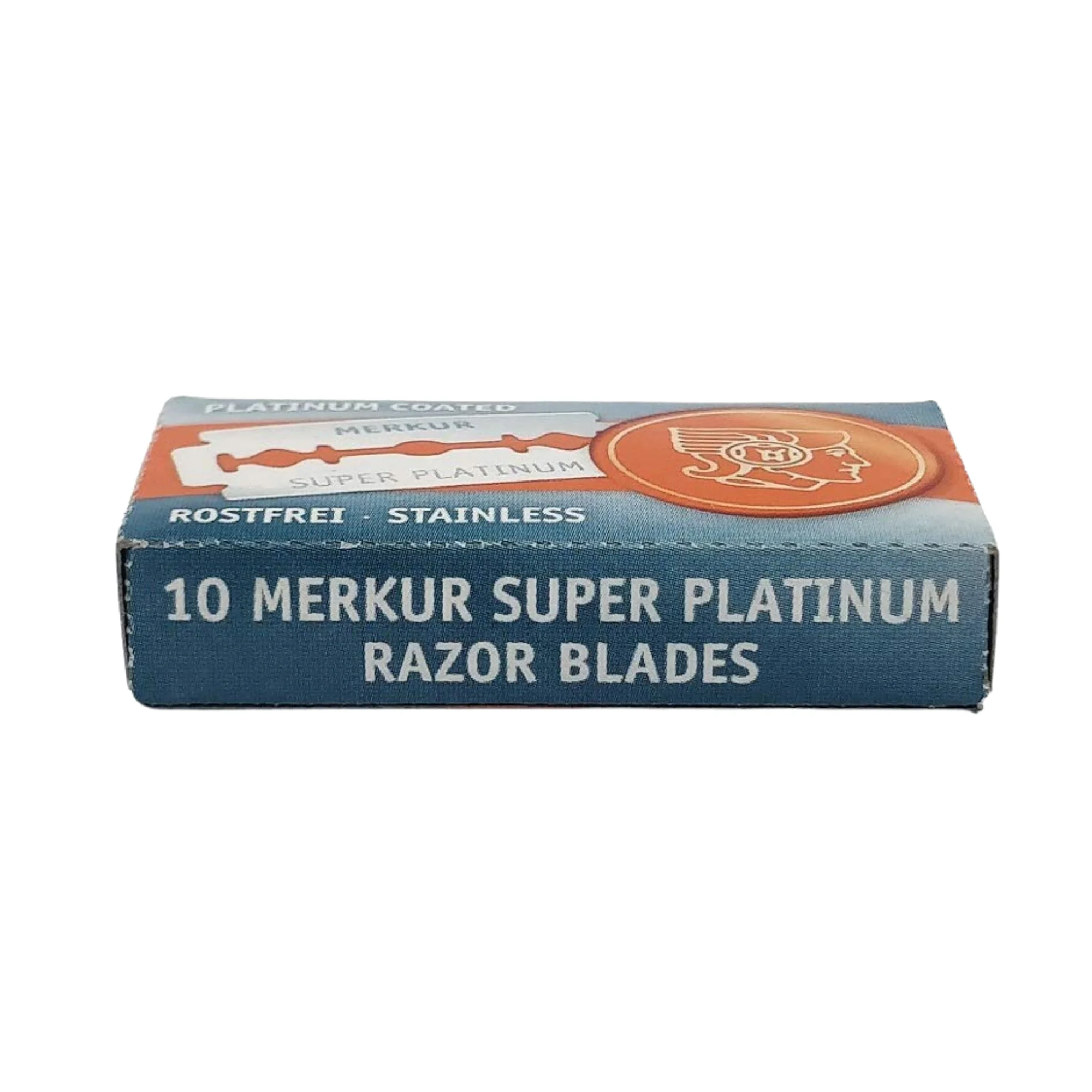 Merkur Super Platinum Double Edge Safety Razor Blades (Single Pack, 10 Blades/Pack) - Image 6