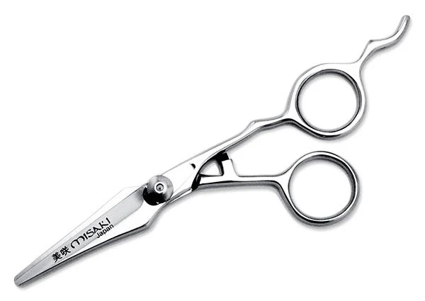Misaki Japanese 5.5 in. Offset Barbershop & Salon Shears Stainless Steel Cutting Scissors
