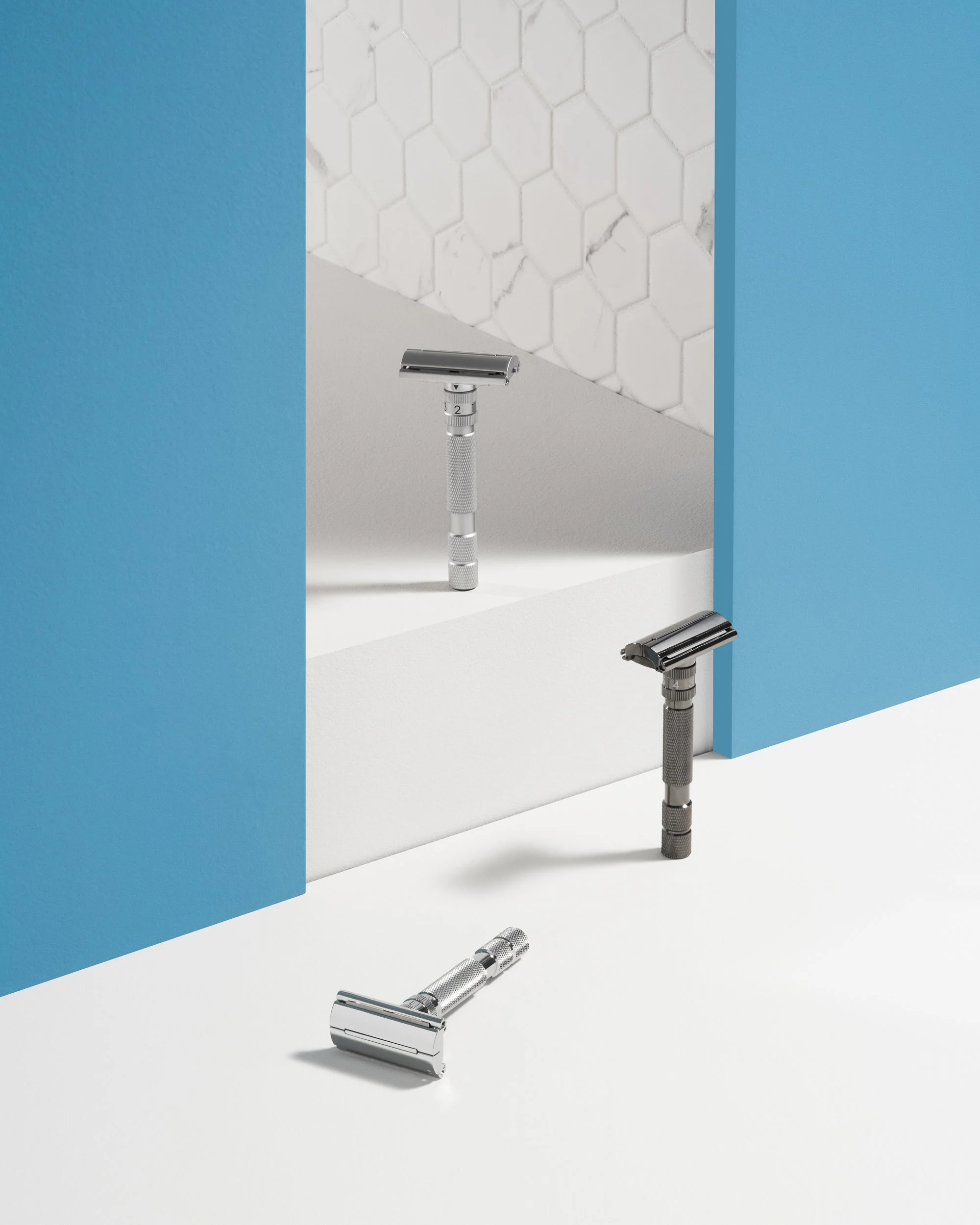Rockwell Razors Model T2 Double Edge Razor - Gunmetal