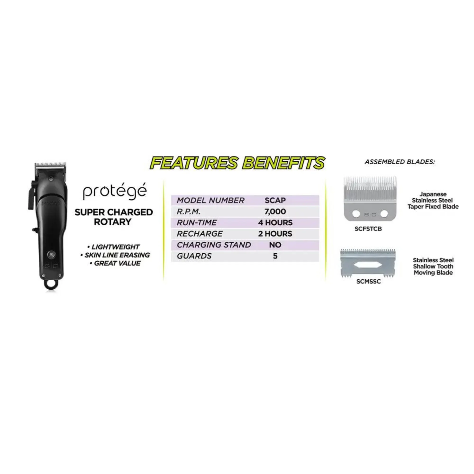 StyleCraft Protege Black Clipper - Image 6