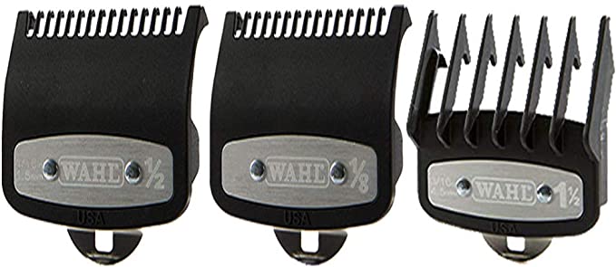 WAHL-101505 Wahl Professional Premium Cutting Guide With Metal Secure Clip: No. 1/2 in., 1 in., 1 1/2 in.