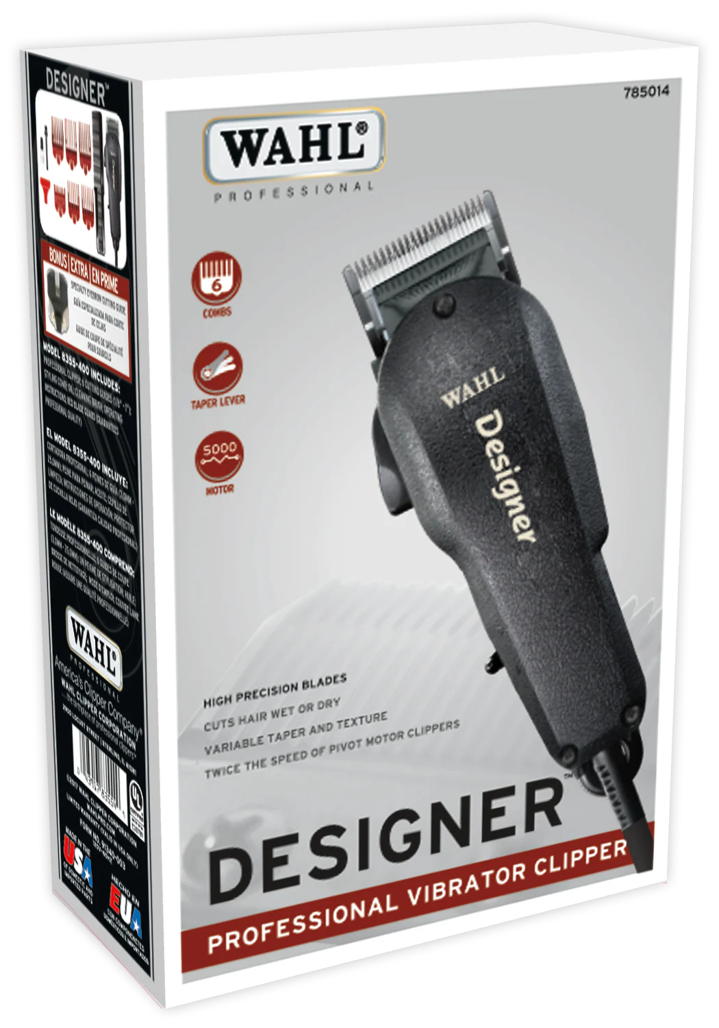 Wahl Designer Burgundy Professional Clipper - Image 3