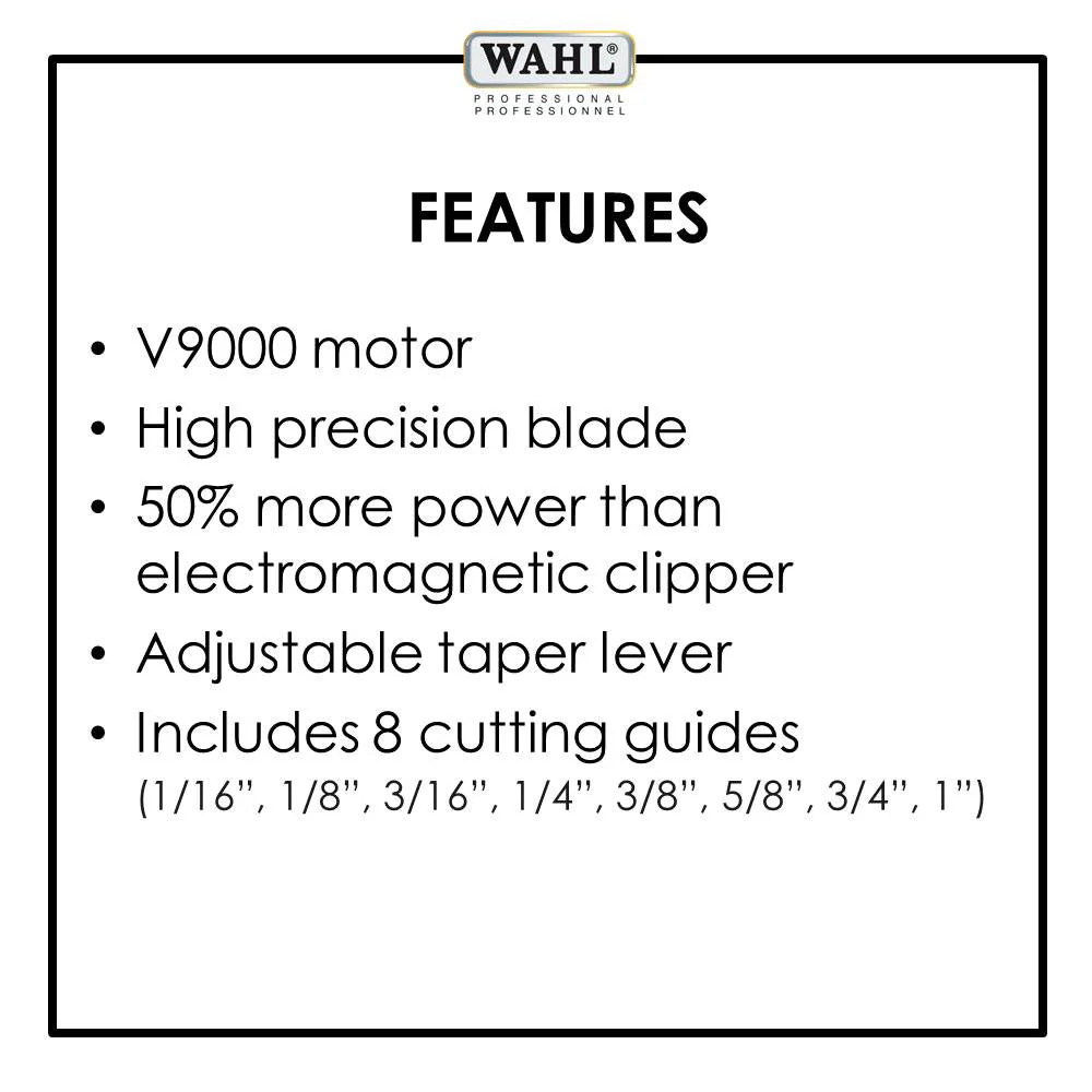 Wahl Icon Professional Hair Clipper (Includes 8 Guides) - Image 7