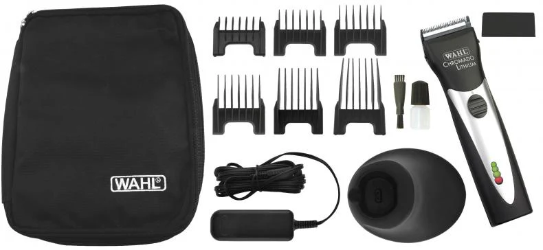 Wahl Lithium Chromado Professional Clipper in Black - Image 3