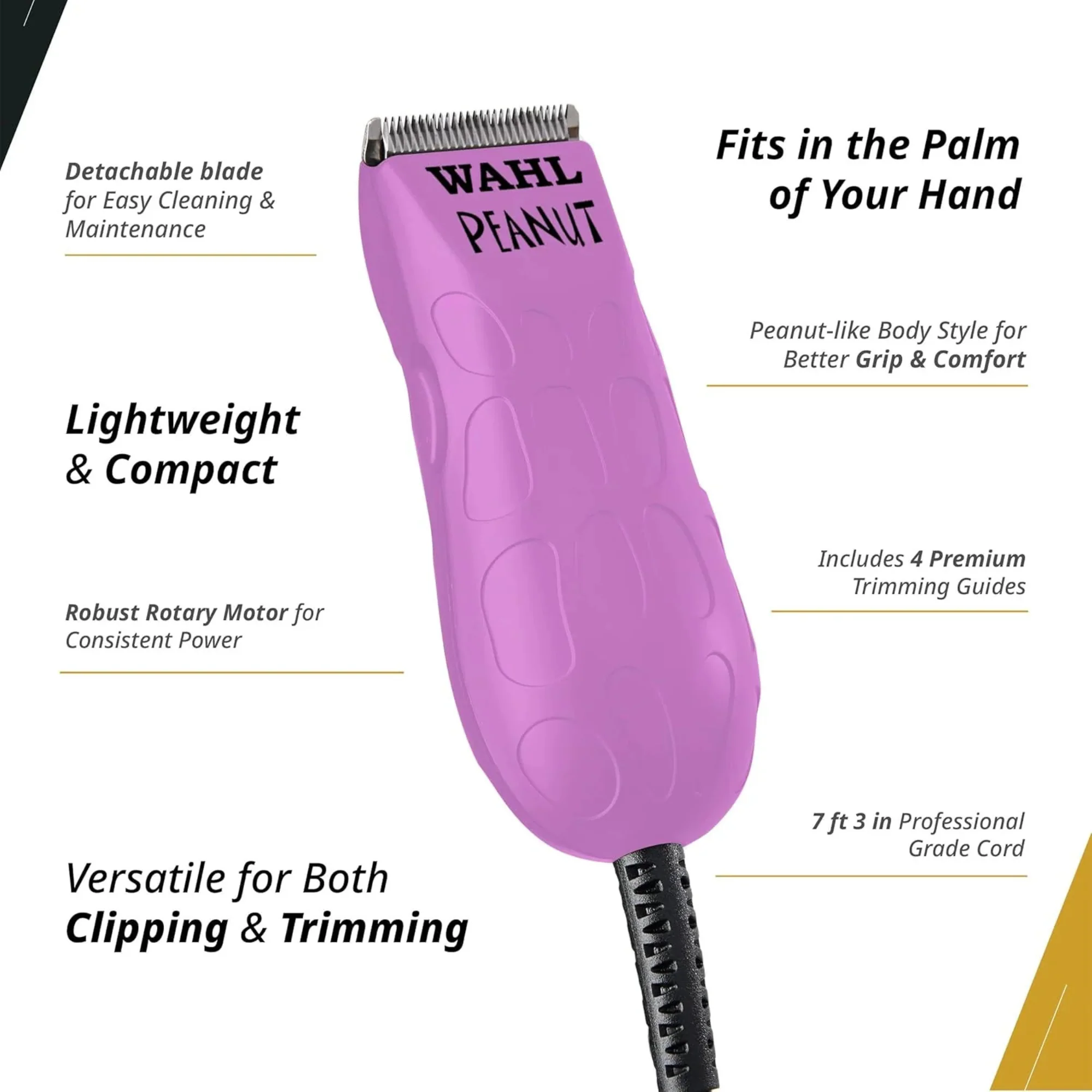 Wahl Peanut Clipper & Trimmer (Orchid) - Image 6