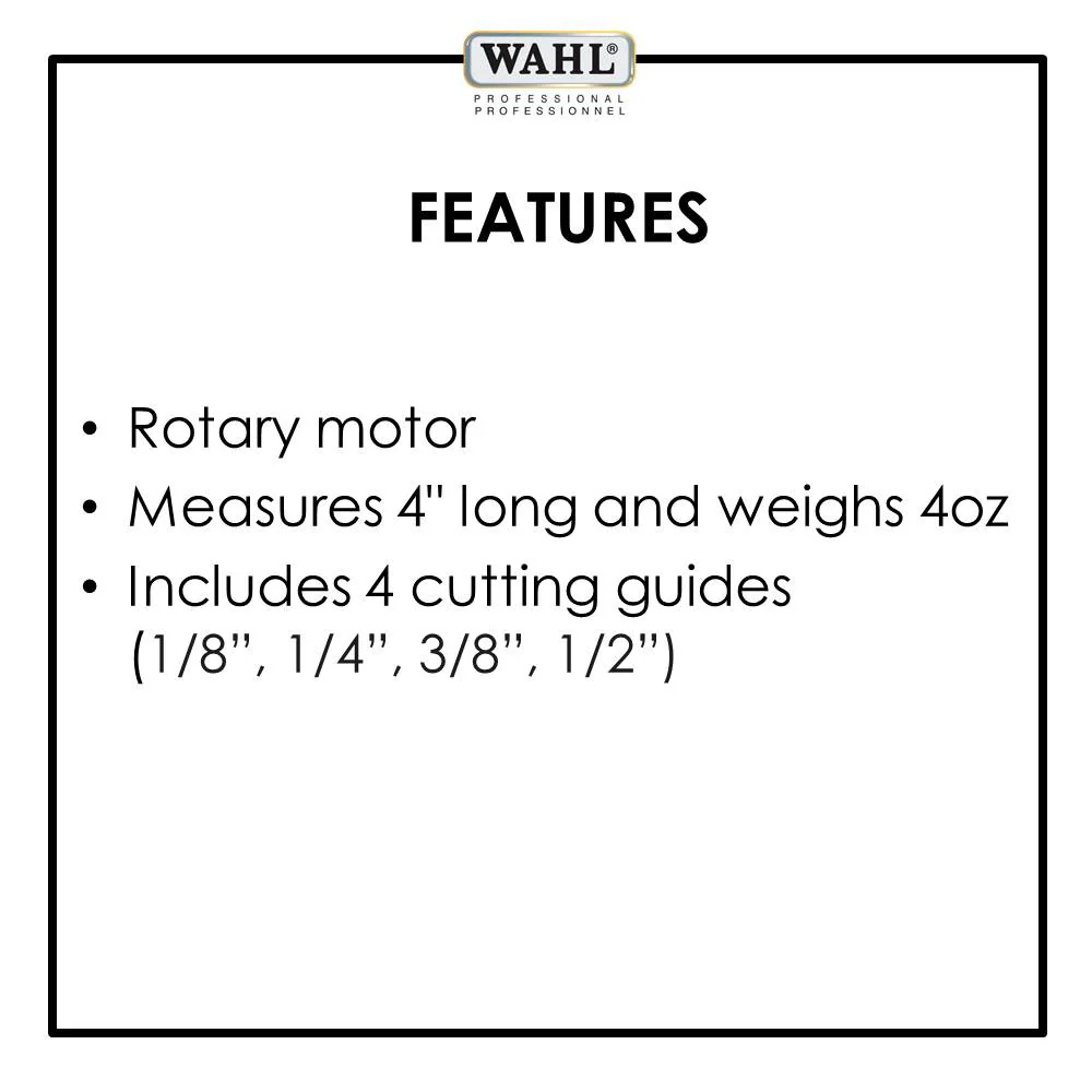 Wahl Peanut Professional Clipper & Trimmer (Black) - Image 5