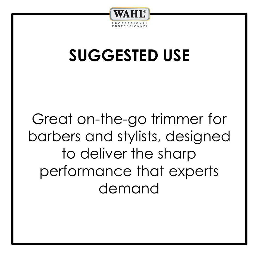 Wahl Peanut Professional Clipper & Trimmer (Black) - Image 6
