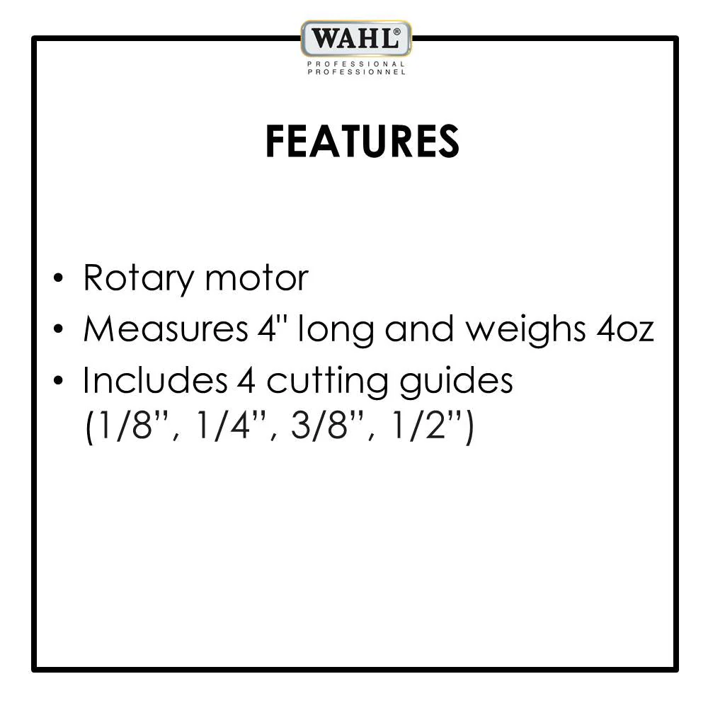 Wahl Peanut Professional Clipper & Trimmer (White) - Image 5