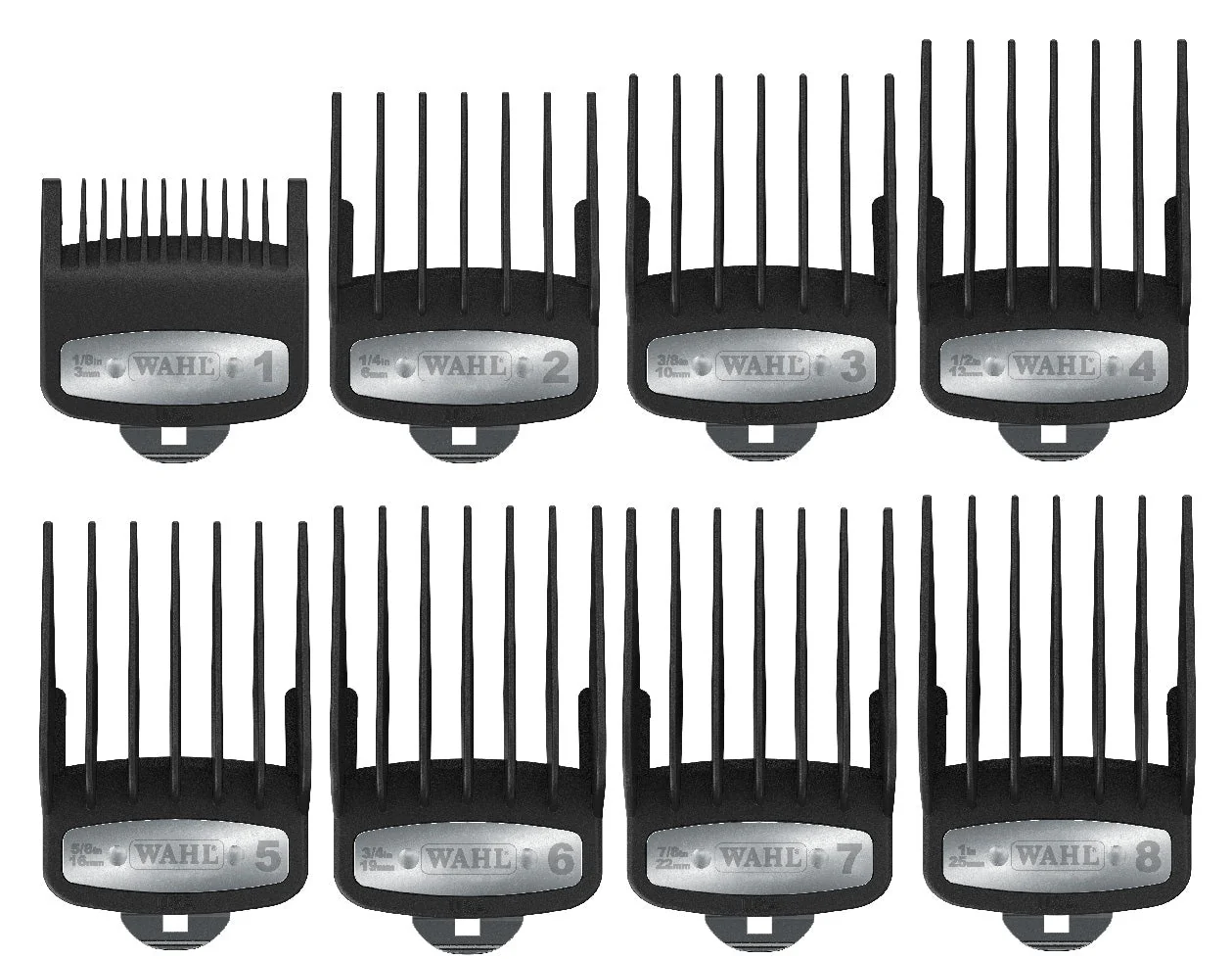 Wahl Premium Guide Comb Kit (Includes No. 1-8) - Image 2