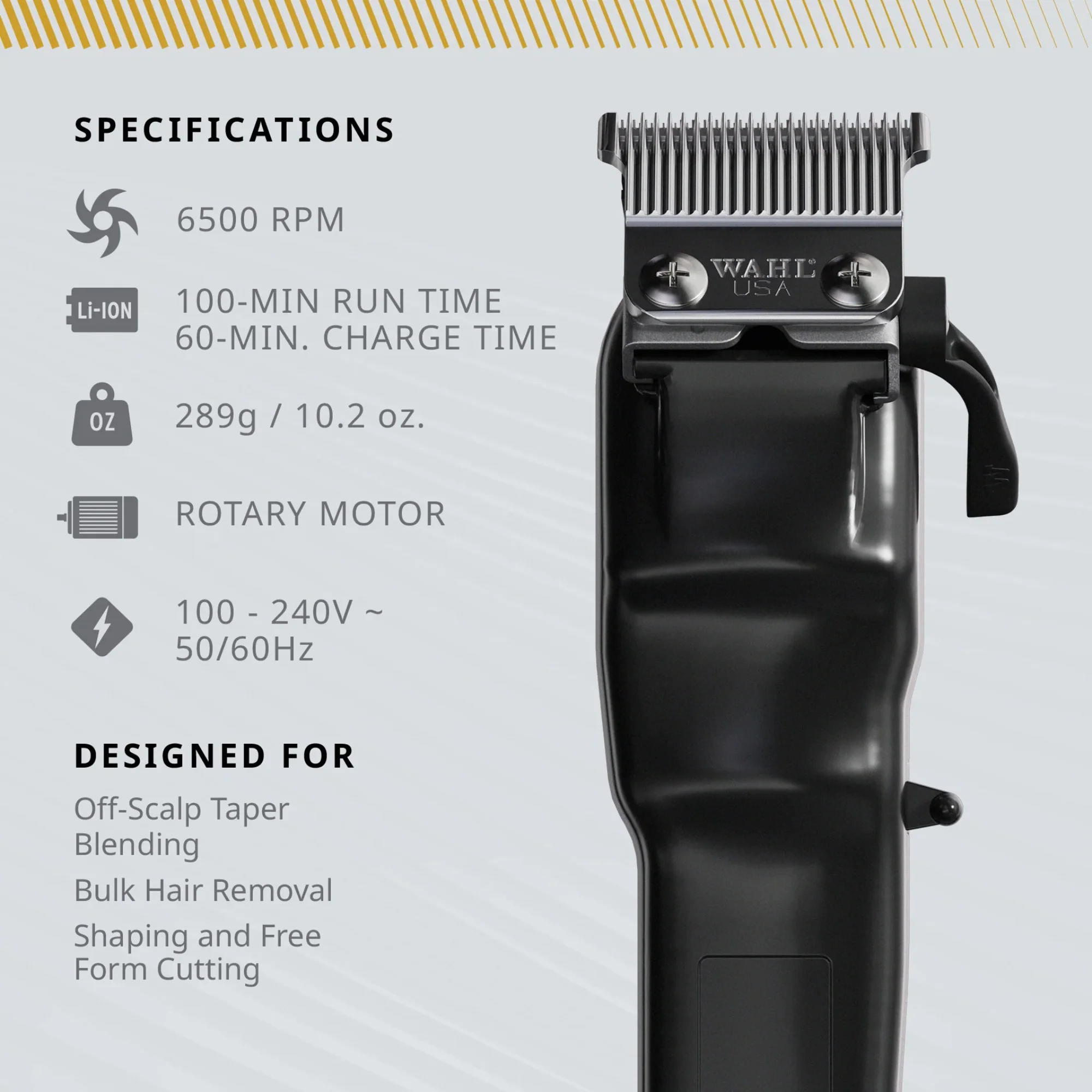 Wahl Super Taper X Cordless Clipper - Image 5